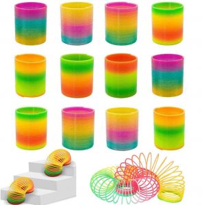JOHOUSE Rainbow Magic Slinky toys