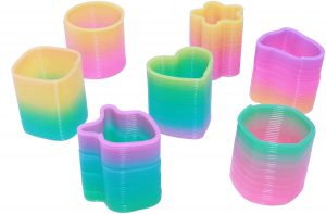 Mini Magic Rainbow Slinky Toys